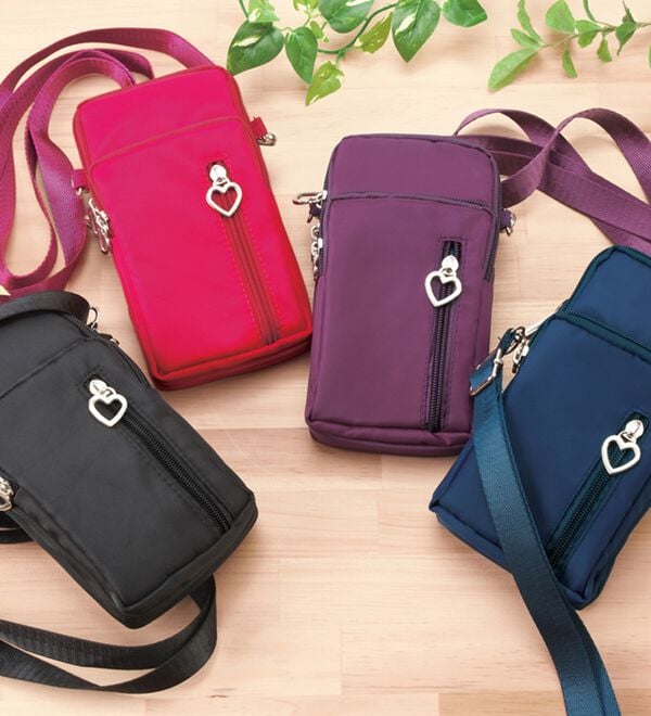 「はっ水加工の多機能携帯ポーチ（ポーチ）」｜詳細画像