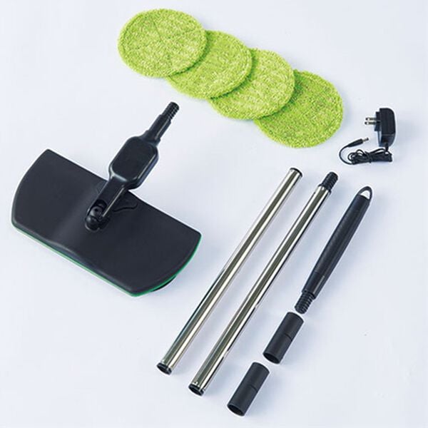 「電動コードレスツインモップ（掃除用品）」｜詳細画像