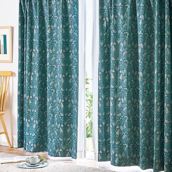 「簡単！素敵にコーディネート１級遮光＆機能レースカーテン「フォレストキャット」（ドレープカーテン）」｜詳細画像