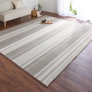 「日本製はっ水防汚ダイニングラグ（カーペット）」｜アイボリー