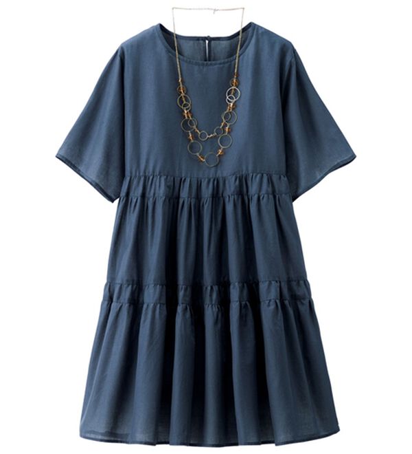 ルフラン（ルフラン）の「【３色組】ふんわりティアードブラウス（ブラウス）」｜詳細画像