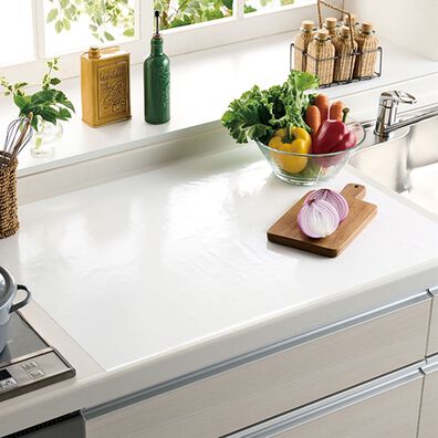 「ピタっとシリコン調理台保護マット（その他日用品）」