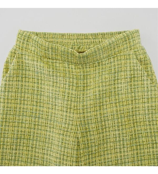 RANAN（ラナン）の「ツイードワイドパンツ（フルレングスパンツ）」｜詳細画像