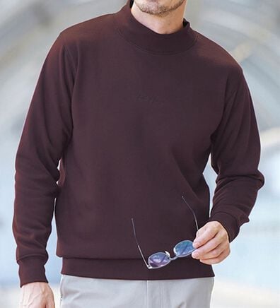 「【４色組】＜イネド　オム＞ハイネックトレーナー（メンズトレーナー）」