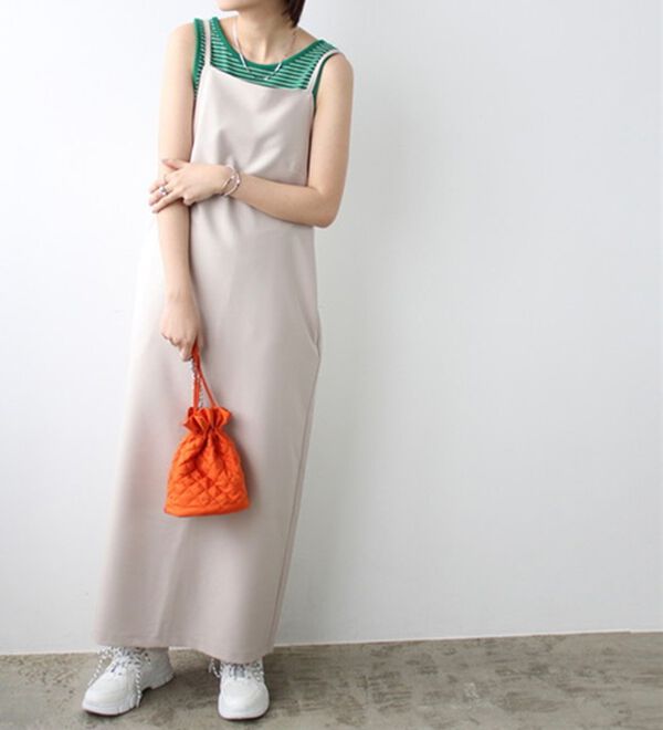 GeeRA（ジーラ）の「マキシキャミソールワンピース（その他ワンピース）」｜詳細画像