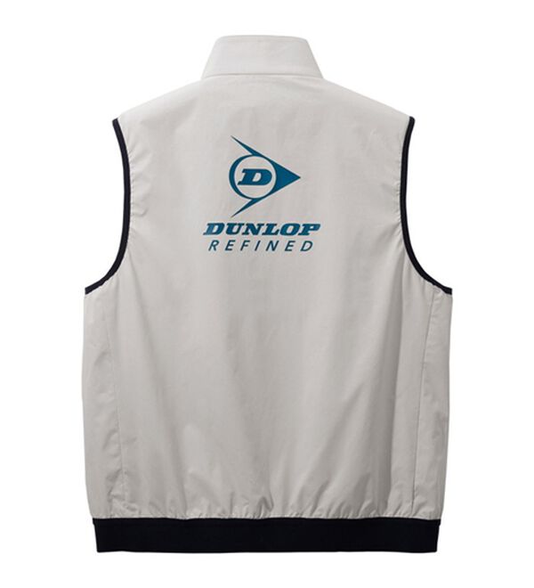 「＜ダンロップ・リファインド＞すっきり羽織れるスポーティベスト（メンズベスト）」｜詳細画像