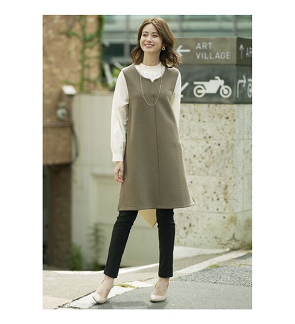 BELLUNA（ベルーナ）の「コーデ済み！お洒落ジャンパースカート（ジャンパースカート）」｜詳細画像