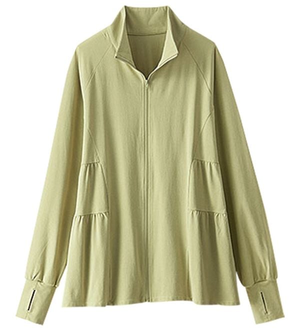 BELLUNA（ベルーナ）の「ティアードデザインラッシュガードＵＶ対策ジャケット（パーカー）」｜詳細画像