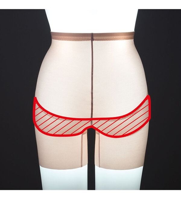 「【３色組】はくだけ後ろ姿スッキリ！ガードル（ショーツ）」｜詳細画像