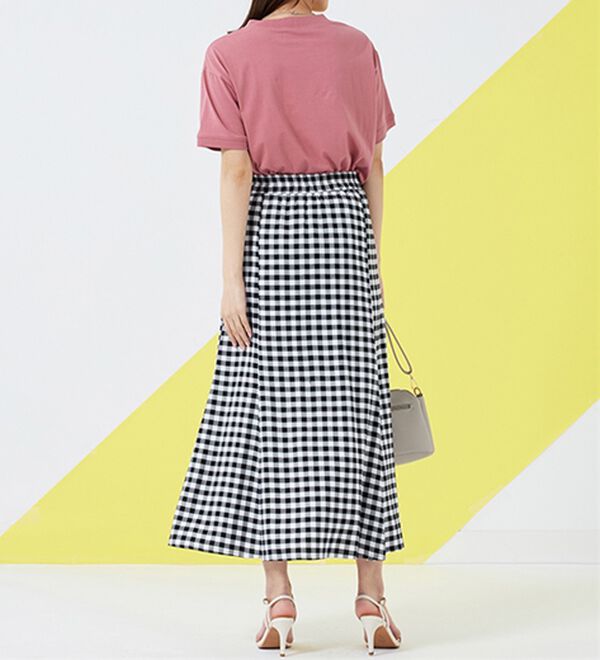 BELLUNA（ベルーナ）の「ふわり軽やかレーヨン素材フレアスカート（ロングスカート）」｜詳細画像