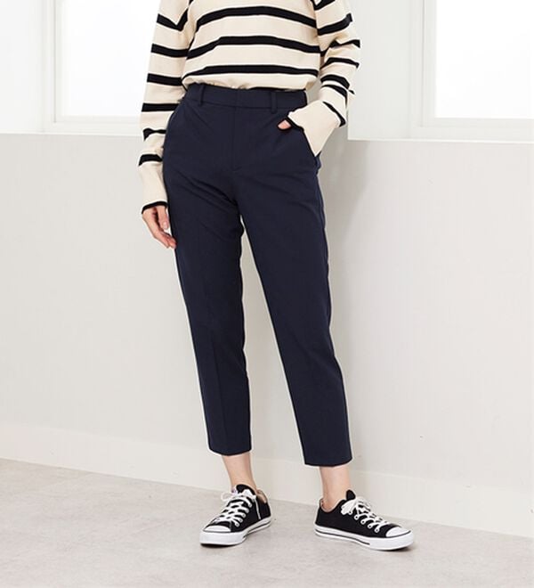 BELLUNA（ベルーナ）の「サマ見え！美脚テーパードパンツ（テーパードパンツ）」｜詳細画像