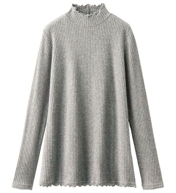 BELLUNA（ベルーナ）の「ラメ入りメローデザインプルオーバー（カットソー）」｜詳細画像