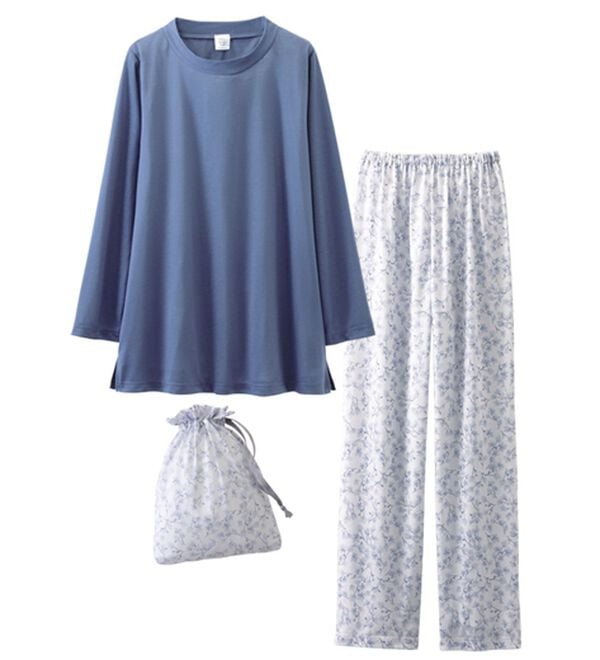 LAVIENNE（ラヴィエンヌ）の「【３点セット】【ヒビヤカダン　スタイル】トラベルパジャマ（パジャマ・ルームウェア）」｜詳細画像