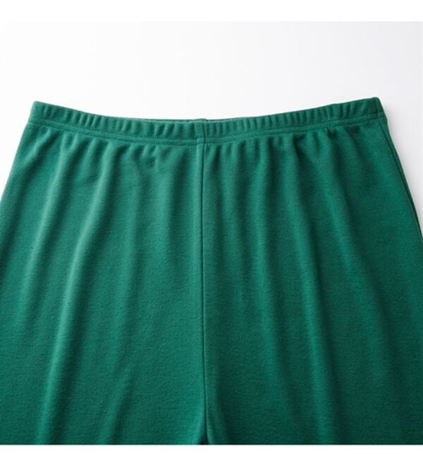 YU'NOW（ユナウ）の「【上下２点セット】バックロゴプルオーバーチュニック＆フレアパンツセット（パジャマ・ルームウェア）」｜詳細画像