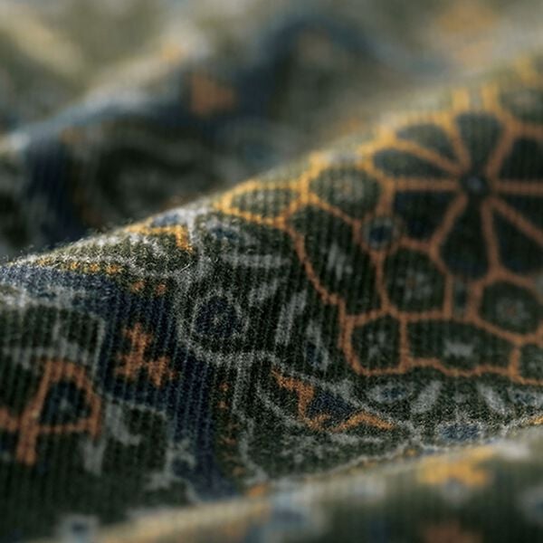 BELLUNA（ベルーナ）の「綿１００％柔らかコーデュロイプリントシャツチュニック（シャツ）」｜詳細画像