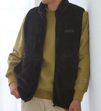 「＜チャンピオン＞ボアベスト（メンズベスト）」