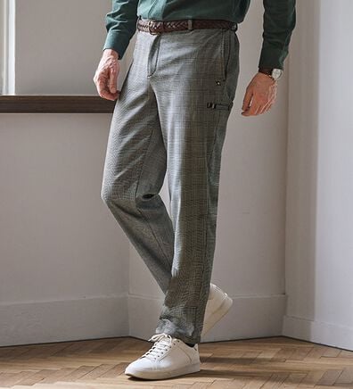 「＜アーノルド　パーマー＞快適ストレッチ裏起毛パンツ（メンズフルレングスパンツ）」