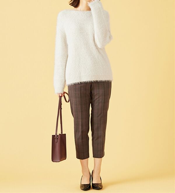 BELLUNA（ベルーナ）の「ふわふわシャギープルオーバー（ニット・セーター）」｜詳細画像