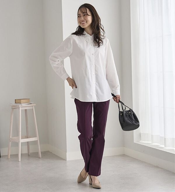 BELLUNA（ベルーナ）の「ウルトラ美脚ストレッチ多機能パンツ（フルレングスパンツ）」｜詳細画像