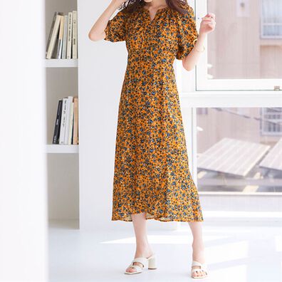 RANAN（ラナン）の「ボリューム袖ワンピース（その他ワンピース）」