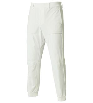「＜ｐｕｍａ　ゴルフ＞ストレッチジョガーパンツ（メンズフルレングスパンツ）」｜ホワイト