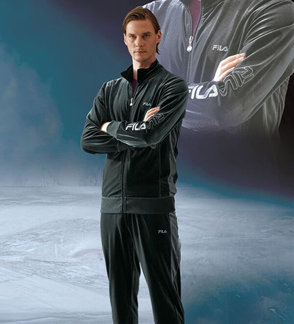 「＜フィラ＞大人の艶！ベロアアクティブスーツ（メンズスポーツウェア（トップス））」｜詳細画像
