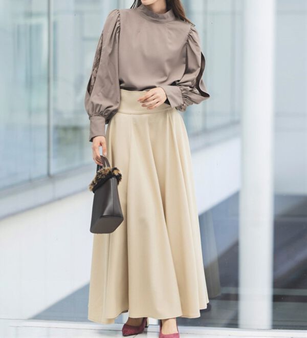 RANAN（ラナン）の「袖スリットレースブラウス（ブラウス）」｜詳細画像