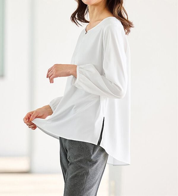 RANAN（ラナン）の「【4点セット】洗える！らくに伸びる！防シワ多機能キャリアスーツ（その他スーツ）」｜詳細画像