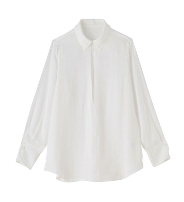 RANAN（ラナン）の「2WAYサテンスキッパーシャツ（シャツ）」｜詳細画像