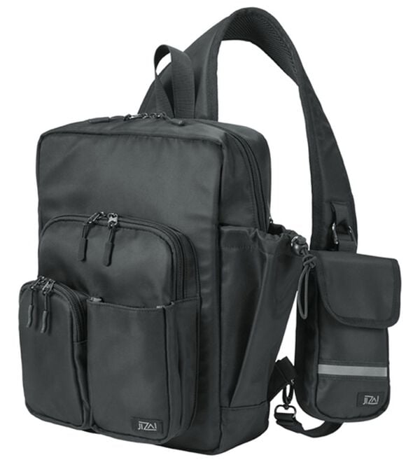 「便利機能が満載。無敵級ボディバッグ（その他メンズバッグ）」｜ブラック