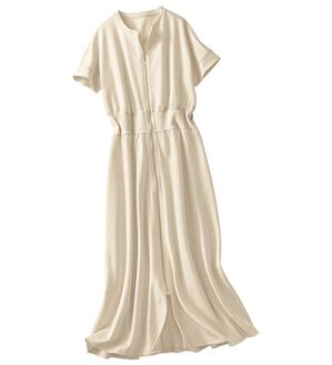 BELLUNA（ベルーナ）の「【ＳＥＪＬ】リブ切替ワンピース（その他ワンピース）」｜アイボリー