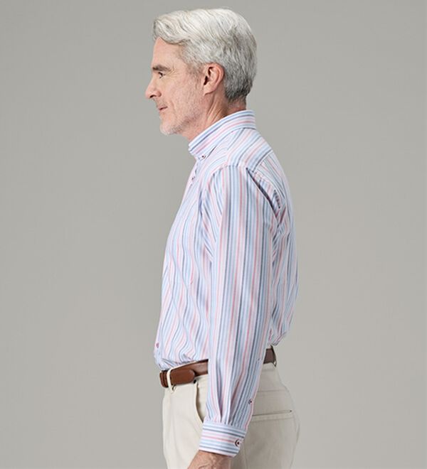 「お出かけ応援！防花粉オックスシャツ（メンズシャツ）」｜詳細画像