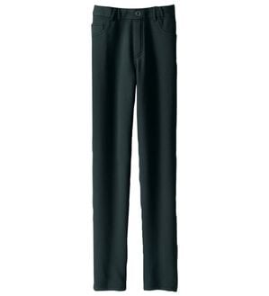BELLUNA（ベルーナ）の「【Ｐｒｉｍａ　Ｆｉｔ　Ｐａｎｔｓ】裏ベロアストレッチ素材レギンスパンツ（フルレングスパンツ）」｜黒