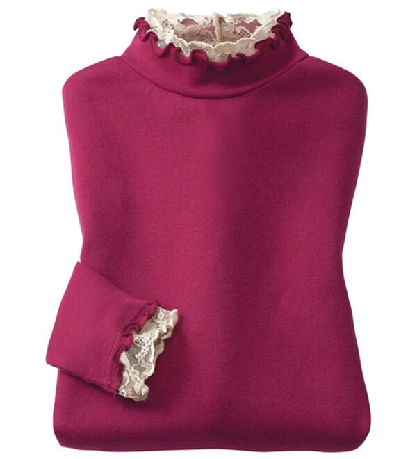 LAVIENNE（ラヴィエンヌ）の「【５枚組】配色フリルレースの上品インナー（肌着・インナーウェア）」｜詳細画像