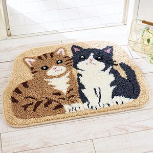 「かわいいアニマル吸水マット（バスマット）」｜ツインネコ