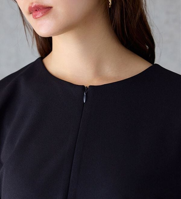 alotta（アロッタ）の「ジップ使いセットアップ（ブラウススーツ）」｜詳細画像