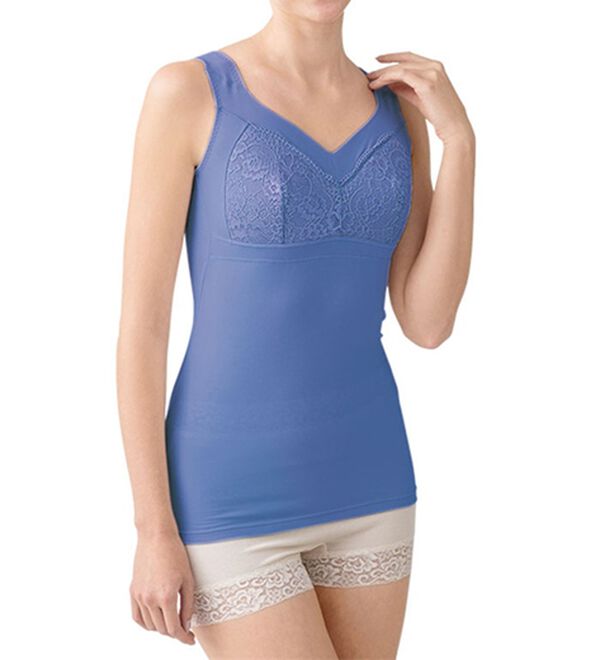 LAVIENNE（ラヴィエンヌ）の「らく～にすっきりエイジングブラキャミ（肌着・インナーウェア）」｜詳細画像