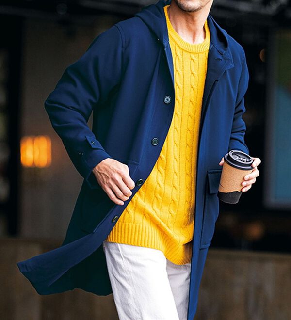 「＜デービッドヒックス＞フードコート（メンズコート）」｜詳細画像