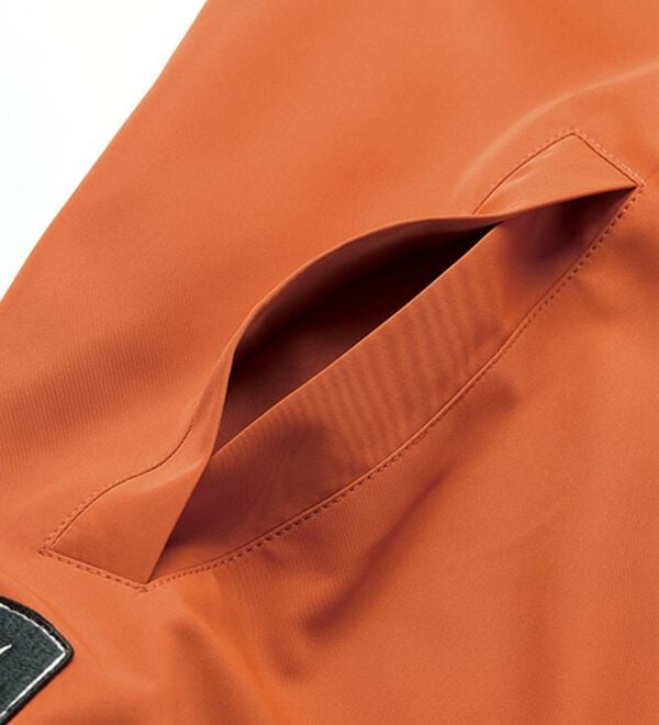 「＜トリコマイユゴルフ＞ゴルフ仕様の裏起毛コーチジャケット（メンズブルゾン）」｜詳細画像