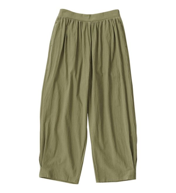 裾タック使いバルーンパンツ - ベルーナ【公式】