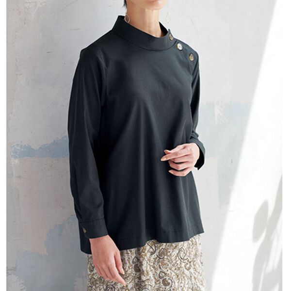 BELLUNA（ベルーナ）の「綿・テンセル（ＴＭ）繊維ストレッチブラウス（ブラウス）」｜詳細画像