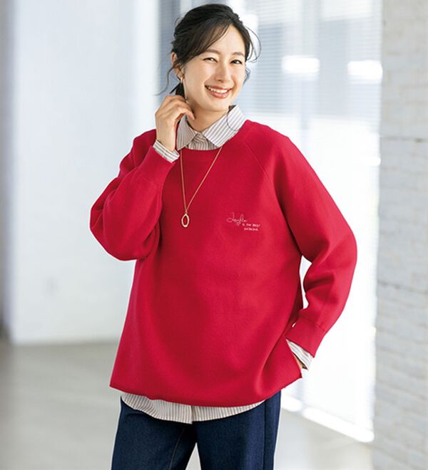 ルフラン（ルフラン）の「【３色組】新定番＊イージーニット（ニット・セーター）」｜詳細画像