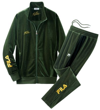 「＜フィラ＞大人の艶！ベロアトラックスーツ（ビジネススーツ）」