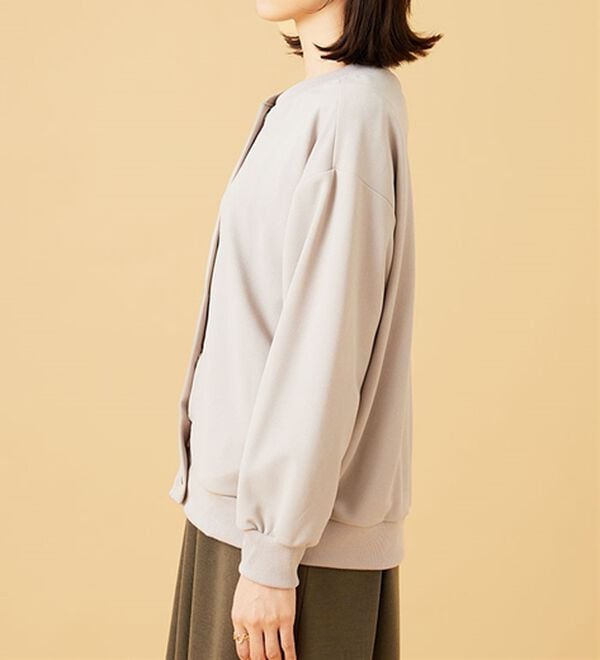 BELLUNA（ベルーナ）の「ストレッチジョーゼット素材カーディガン（その他カーディガン）」｜詳細画像