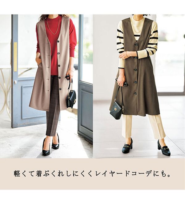 BELLUNA（ベルーナ）の「もちもち素材ハイネックニットプルオーバー（ニット・セーター）」｜詳細画像