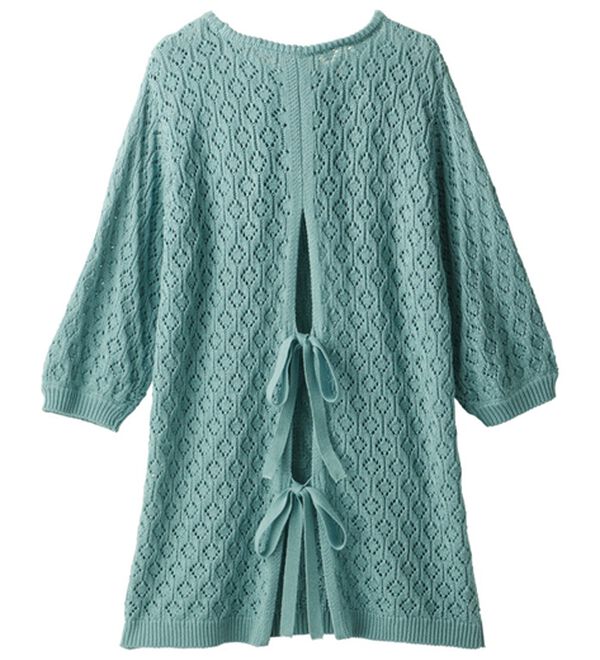 ルフラン（ルフラン）の「【２色組】リボン使いのニットプルオーバー（ニット・セーター）」｜詳細画像