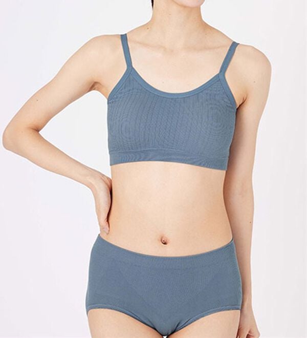 LAVIENNE（ラヴィエンヌ）の「ニュアンスカラーな綿混の美（ミ）ラクるブラ（ブラジャー）」｜詳細画像