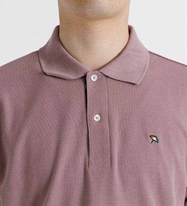 「＜アーノルド　パーマー＞ワンポイント刺しゅう鹿の子ポロシャツ（長袖・半袖）（メンズポロシャツ）」｜詳細画像