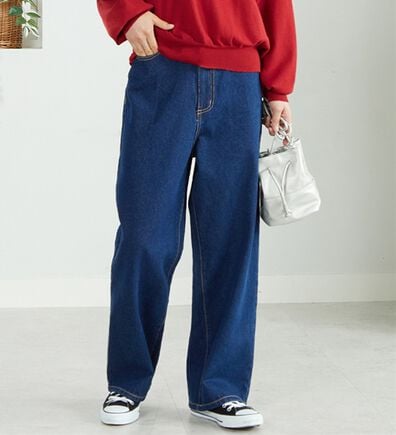 A HAPPY MARILYN（アハッピーマリリン）の「【Ｍ～７Ｌ】美脚＆美尻が叶う！優勝ワイドパンツ（ワイドパンツ・ガウチョ）」