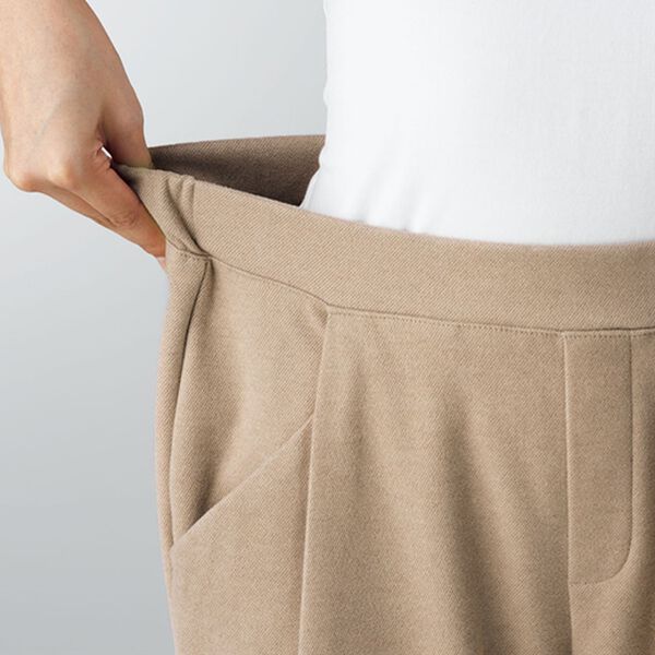 BELLUNA（ベルーナ）の「ウール見えストレッチすっきりパンツ（フルレングスパンツ）」｜詳細画像